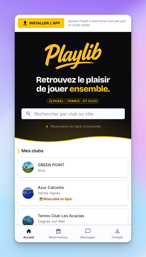 Playlib screenshot