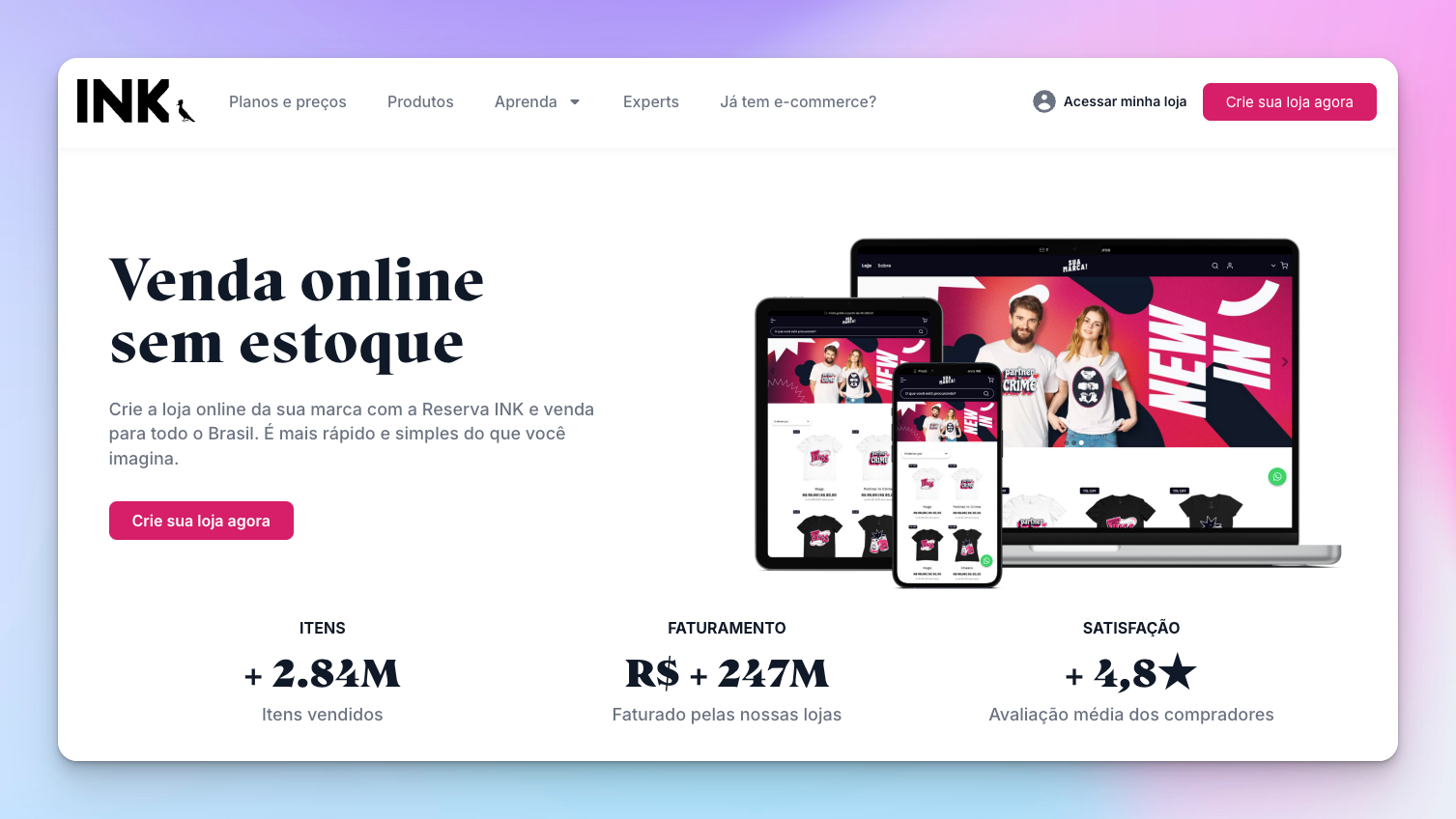 Reserva Ink screenshot
